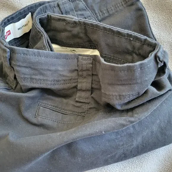 WRANGLER Jeans Mens 40x30 Black RELAXED FIT CARGO Pockets Five Star Premium - Picture 15 of 15